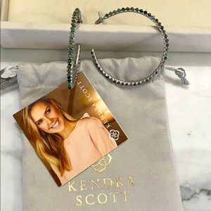 Kendra Scott Birdie Sliver Hoop Earrings